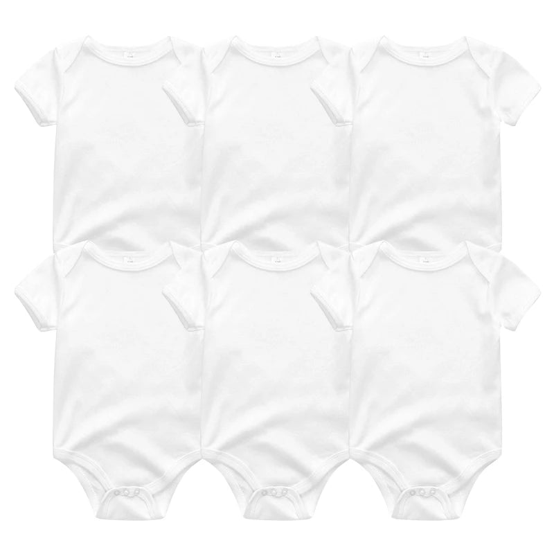 Barboteuses bebe en coton | Douceur maximale , 6 pièces/lot