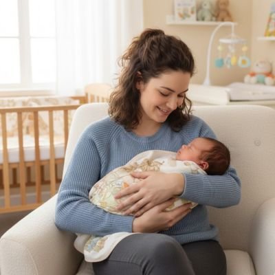 Couverture bébé confortable idéale pour la sieste