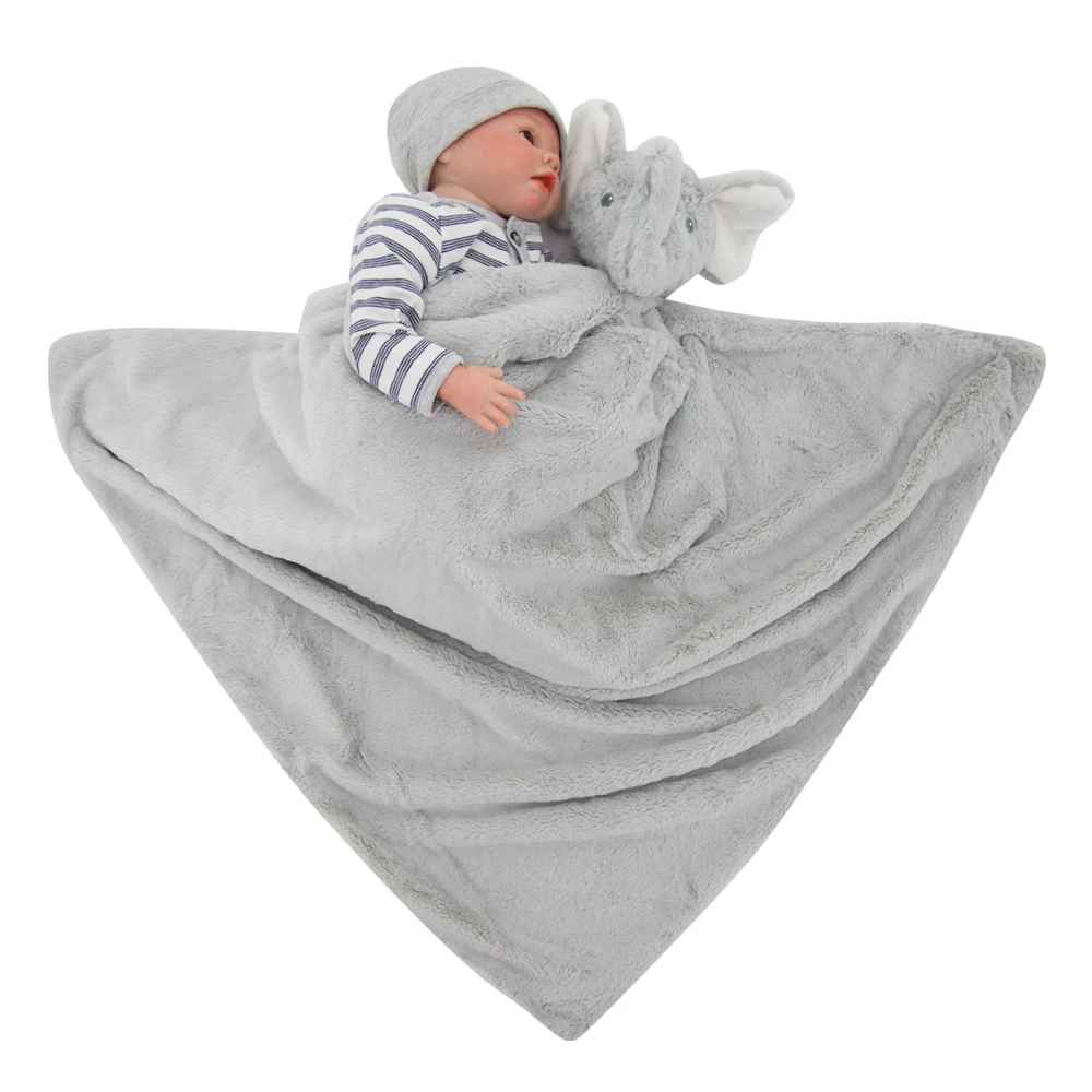 Couverture en peluche bébé idéale pour nouveau-né