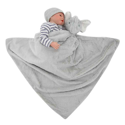 Couverture en peluche bébé idéale pour nouveau-né