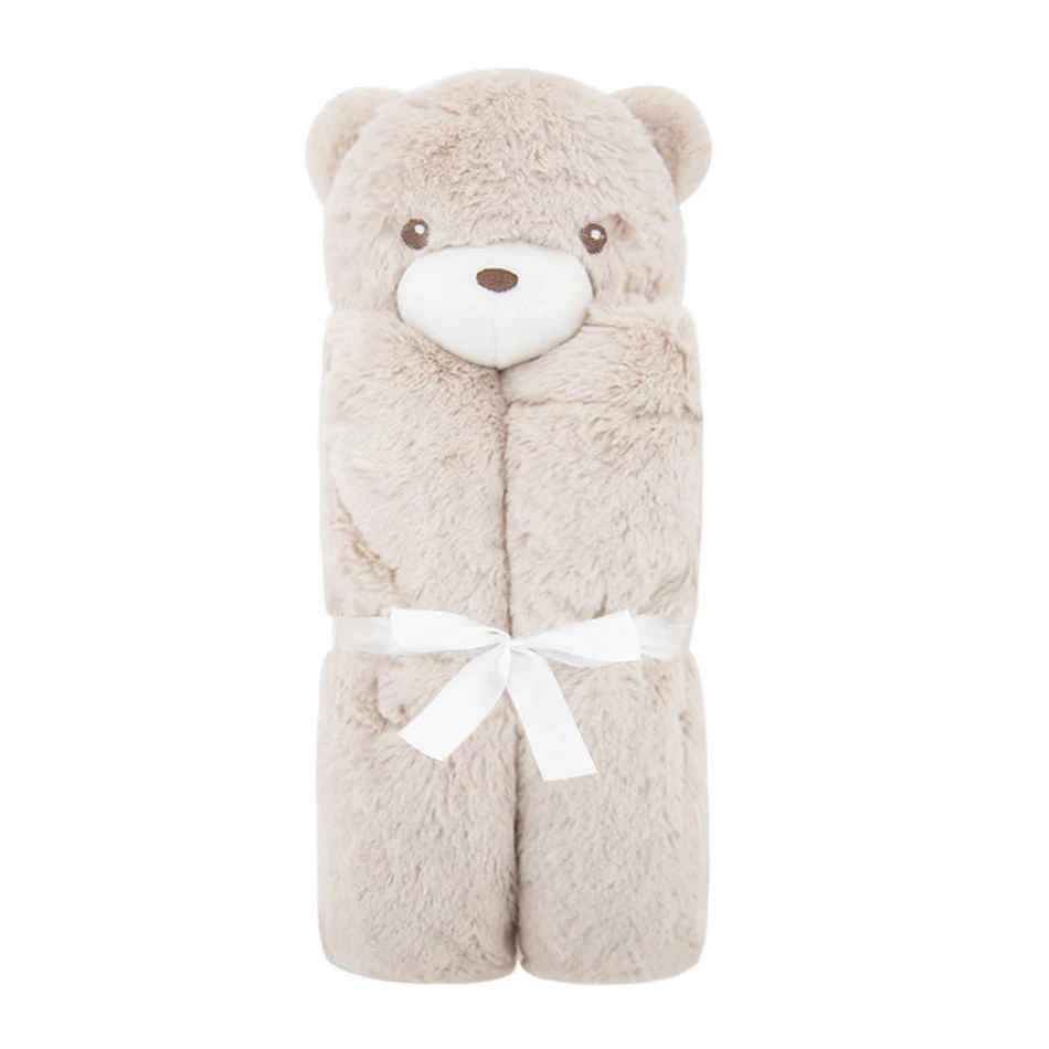 couverture bébé ours blanc