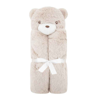couverture bébé ours blanc