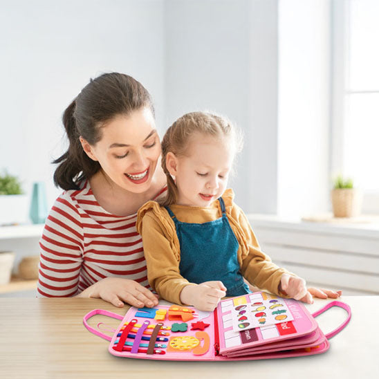 Livre d'activité sensoriel pour tout-petit